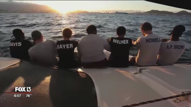 Sailing program changing outlook for teens struggling in foster care