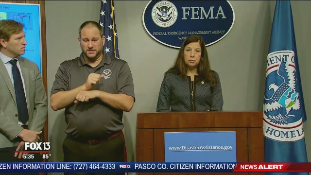 FEMA offers help to Irma victims some counties