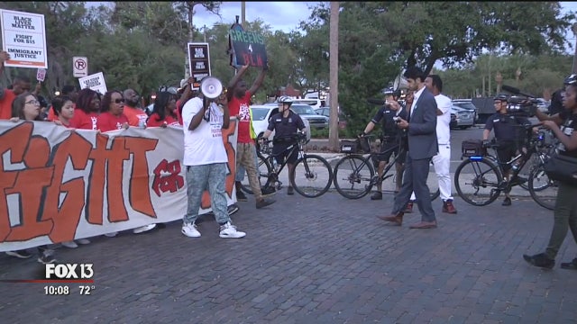 City: Cost of protests falls on backs of taxpayers