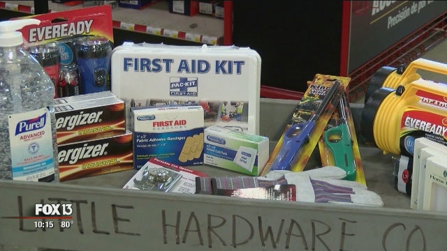 Hurricane supplies tax free this weekend