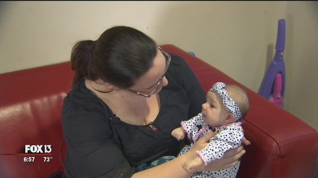 Family displaced by illness staying at Ronald McDonald House