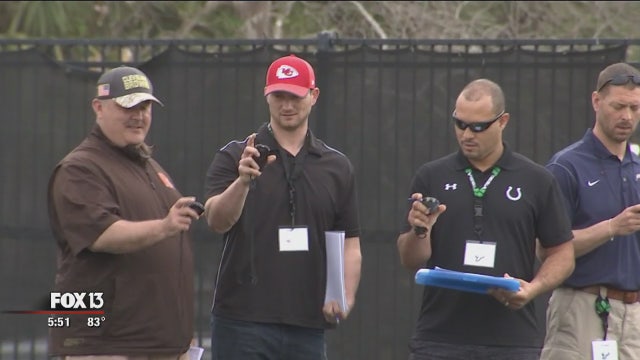 USF Bulls put on a show for NFL scouts