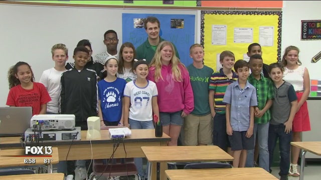 Brandon students raise money to build well in Africa