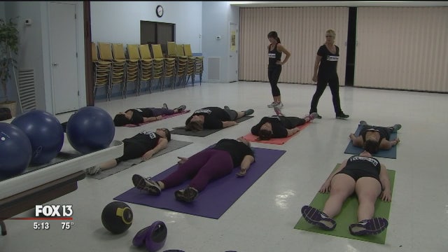 Mother, daughter trainers combine hypnosis, fitness