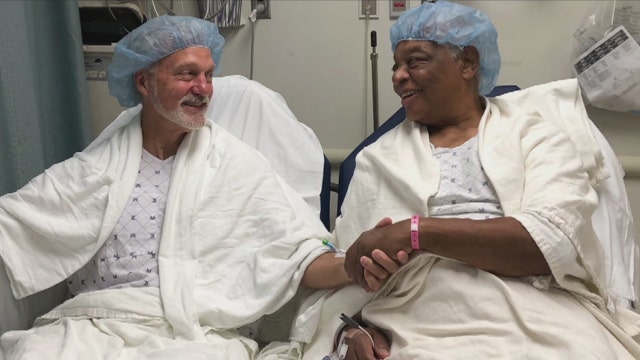 2 U.S. airmen, Vietnam vets forever connected by lifesaving kidney donation from one to the other