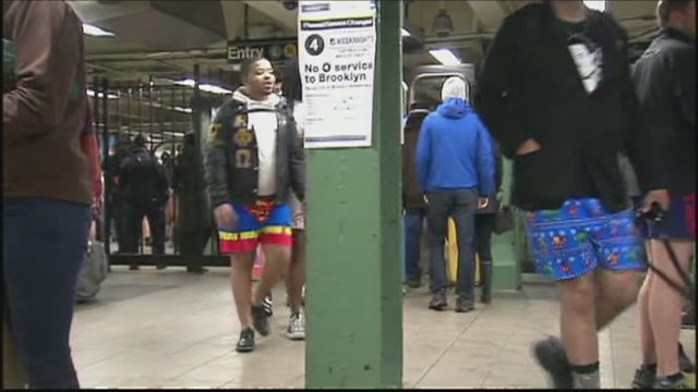 Annual No-Pants Subway Ride