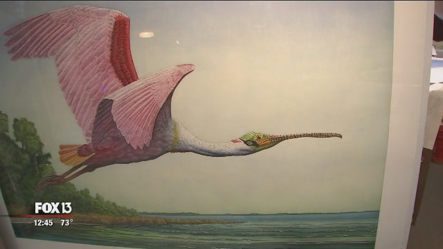 Tampa artist has passion for etching Florida birds