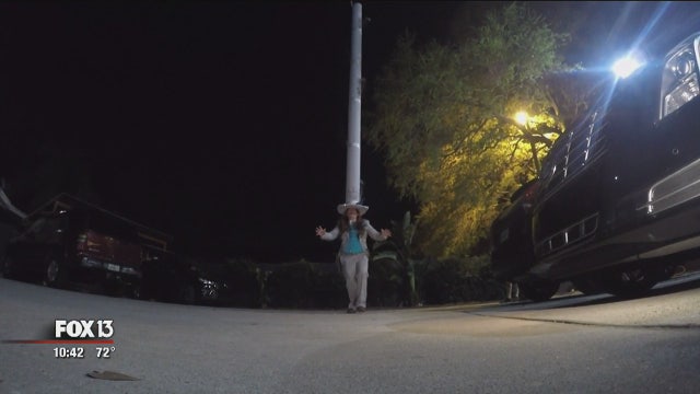 World's tallest hat sits atop Tampa artist's head