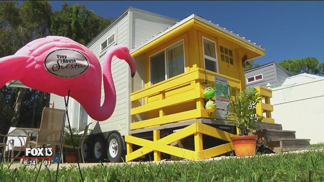 Beachside tiny home rentals on Siesta Key are what dreams are made of