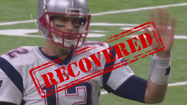 Tom Brady's Super Bowl jersey found