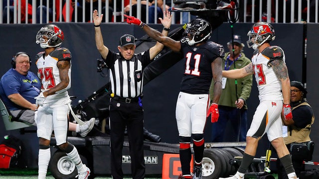 Jones' big game leads Falcons past Buccaneers 34-20