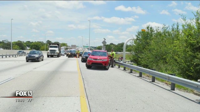 Man lifts vehicle to save FHP trooper
