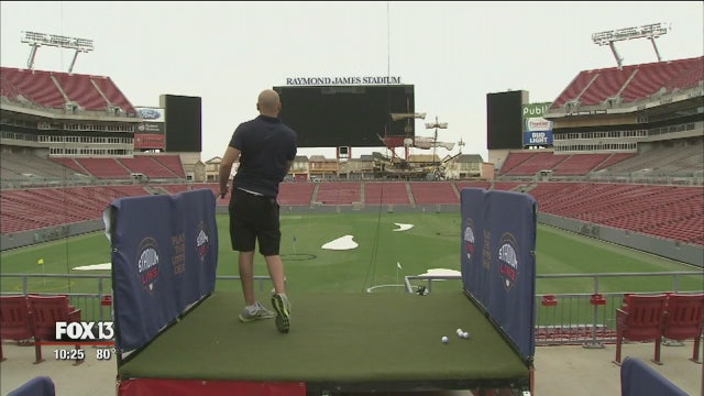 Tee off from the upper deck at Ray J this weekend