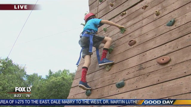 Camp Cristina keeps kids physically active during summer