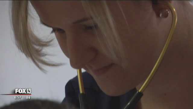 Care after accident inspires woman to become nurse