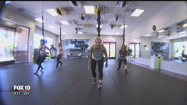 Chandler gym taking workout to new heights, literally, with bungees