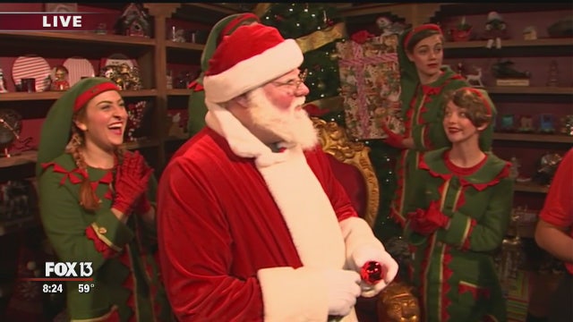 Charley at Busch Gardens' Christmas Town