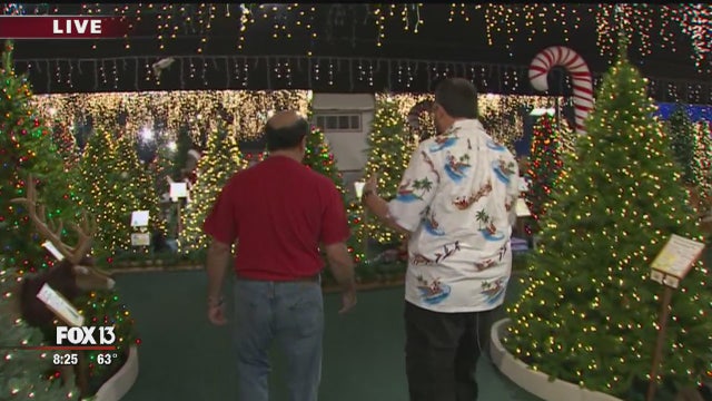 Charley visits Robert's Christmas Wonderland