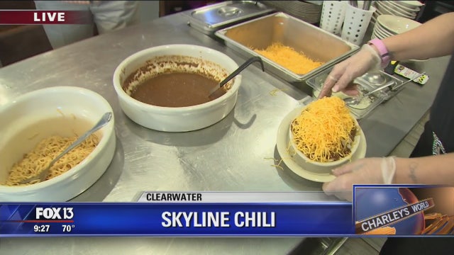 Charley at Skyline Chili in Clearwater