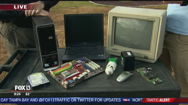 Charley celebrates 'America Recycles Day' in Pinellas