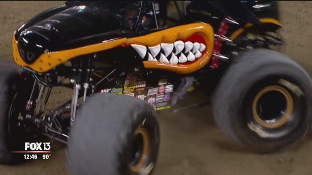 Monster Jam back at Amalie Arena