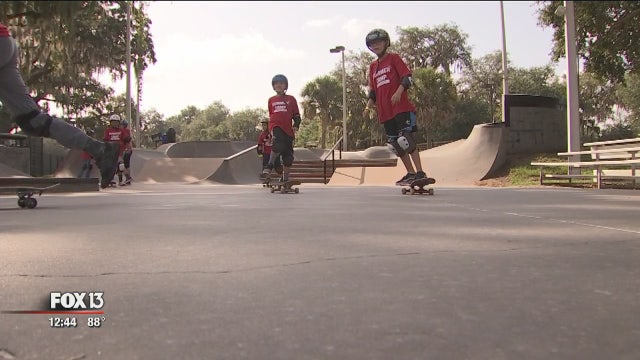Skateboarding's popularity is growing at this Riverview skate park