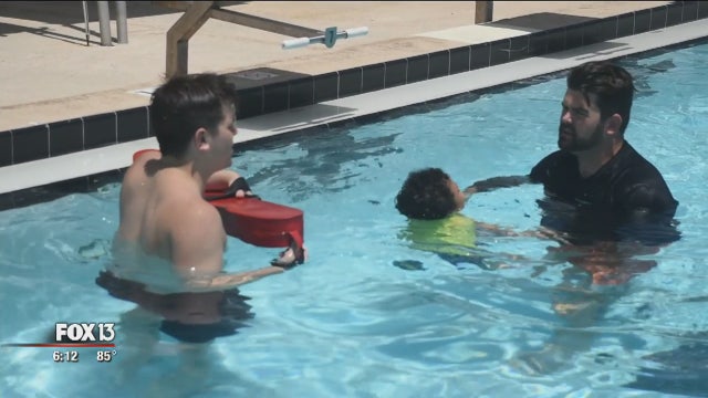 Pinellas swim instruction caters to children with autism