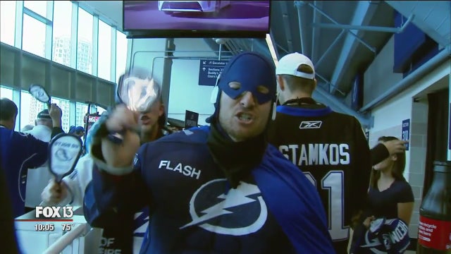Lightning beat Red Wings in 1st game of Stanley Cup Playoffs
