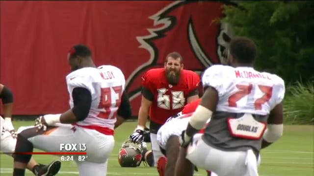 Attitude is key to Bucs young offensive line