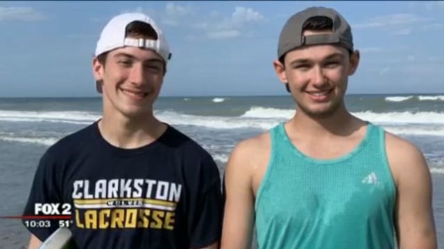 Michigan teens save children from drowning in ocean rip current in Florida