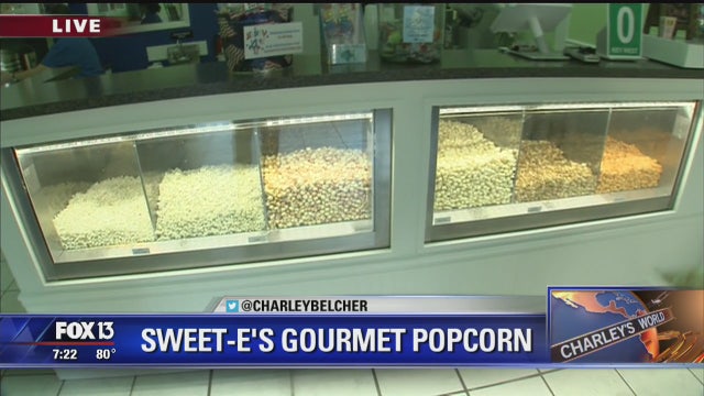 Charley visits Sweet-E's gourmet popcorn