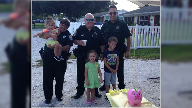 Manatee deputies crash children's lemonade stand