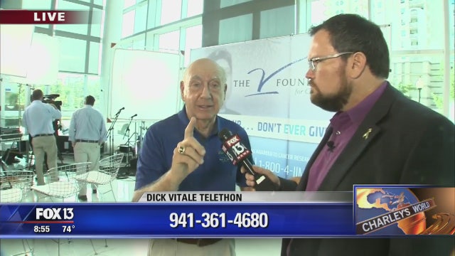 Dick Vitale hosts telethon for pediatric cancer research