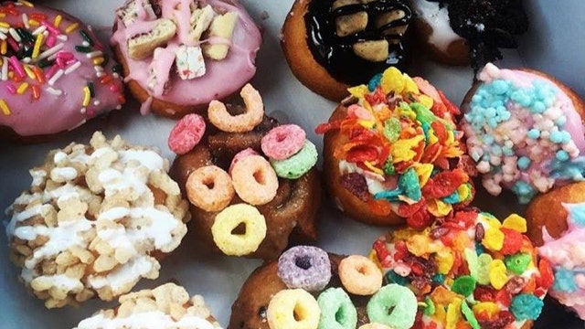 A morning at the Mini Doughnut Factory