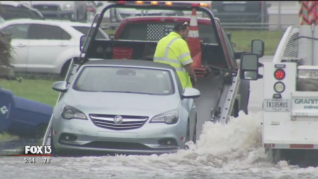 Drivers, beware: More rain means more street flooding