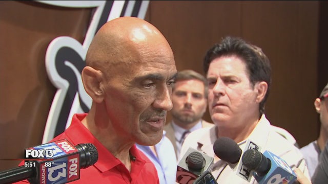Dungy to be inducted into Bucs Ring of Honor