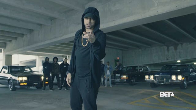 Eminem blasts President Trump in BET awards freestyle
