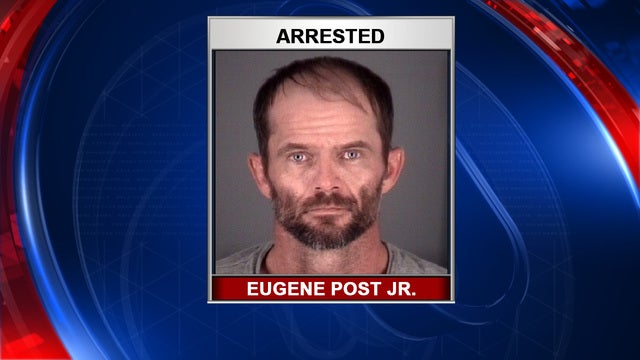 Pasco man sprayed words "white trash" on mom's driveway, deputies say
