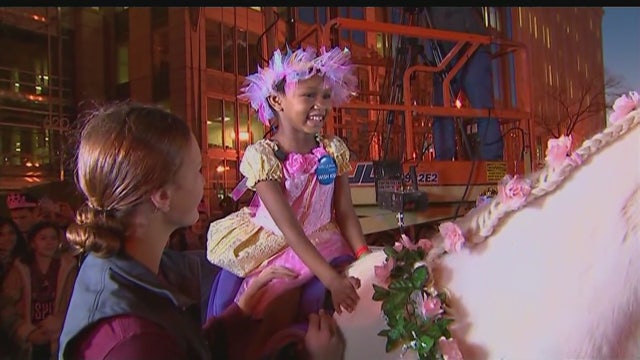 EDEN'S UNICORN WISH: Md. girl gets princess treatment for DC wish day