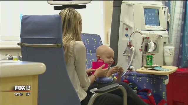 Hospitalized kids can't go to school; but now it comes to them