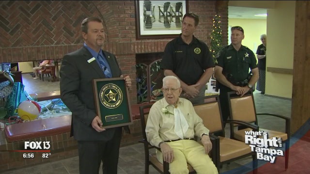 101-year-old philanthropist honored for service