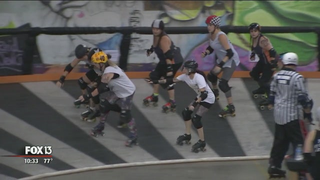 Women's roller derby makes a comeback in St. Pete