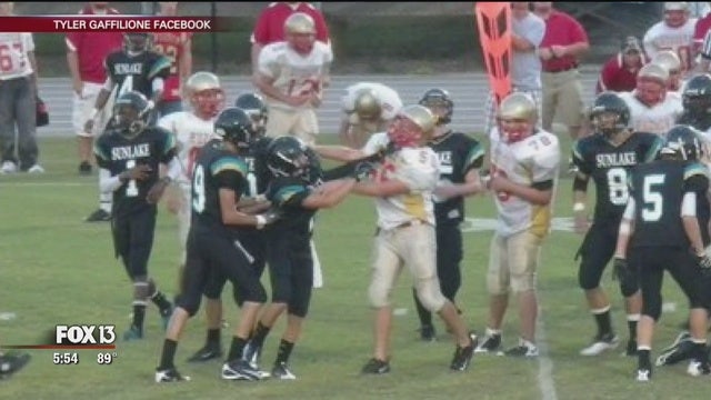 Former Sunlake High football player, Tyler Gaffalione leads War of Will to Preakness Victory