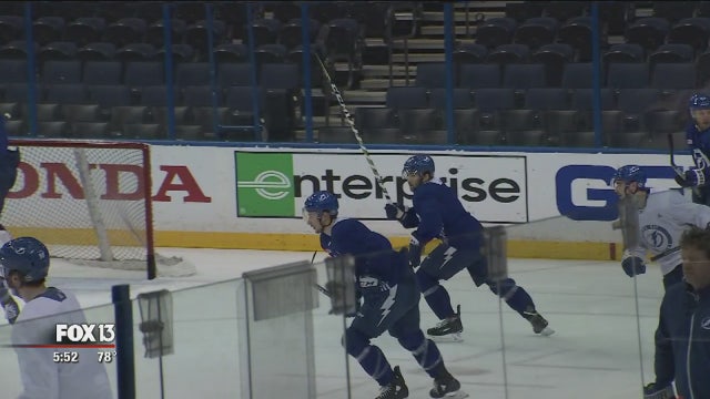 Lightning return to ice, await 2nd round opponent