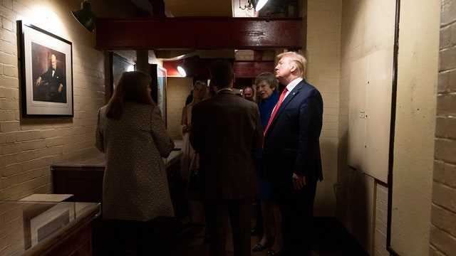Trump reads from FDR's prayer to the US on D-Day