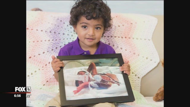 Family hopes premature birth research will help more babies