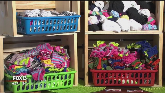 Family ministry gives the essential gift of socks