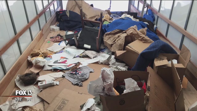 Family's missing moving truck found, ransacked