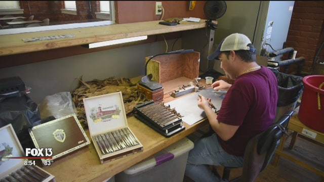 Tampa cigar company makes the first all-American cigar