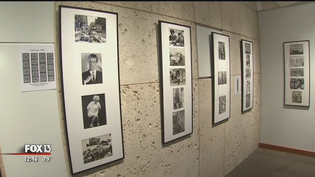 Photography exhibit shows 366 days of 1968, a leap year